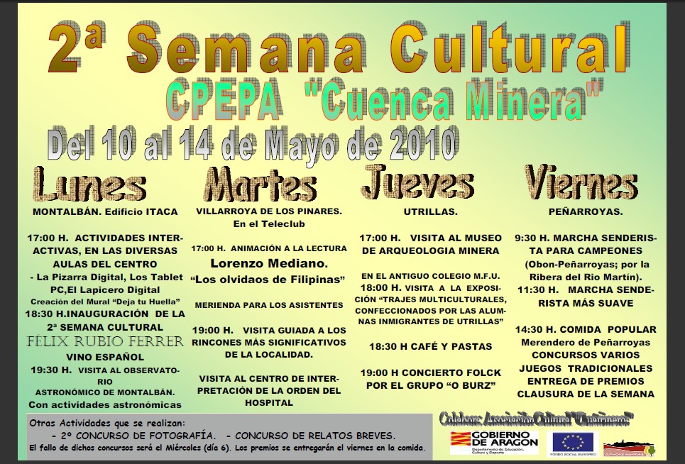 CARTEL_II_SEMANA_CULTURAL_CPEPA_Cuenca_Minera